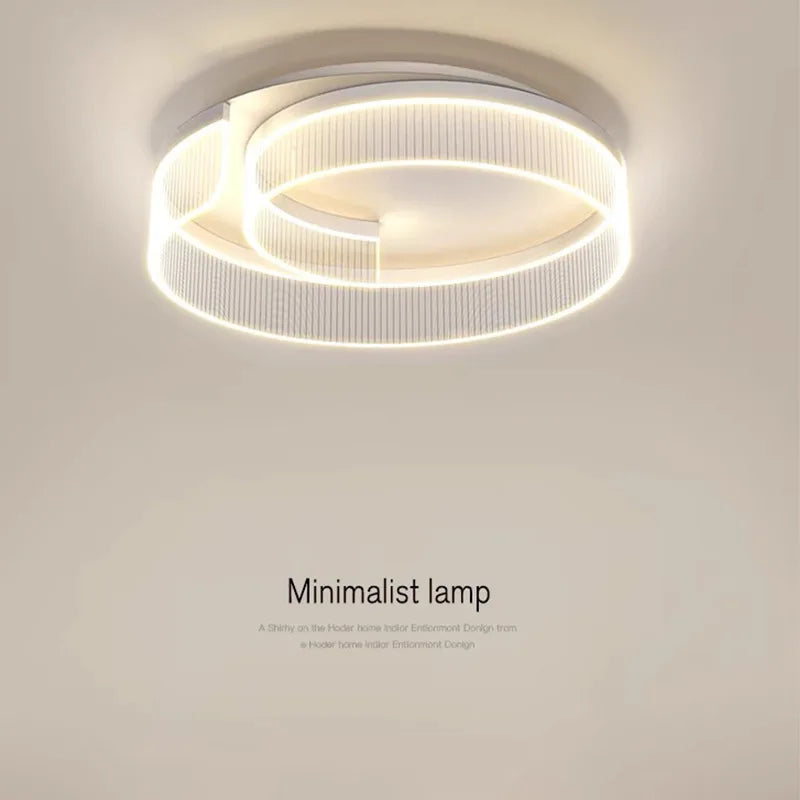 2025 Italian Luxury Simple Modern Bedroom Lamp LED Light Source Creative Personality Ceiling Lamp for Master Bedroom