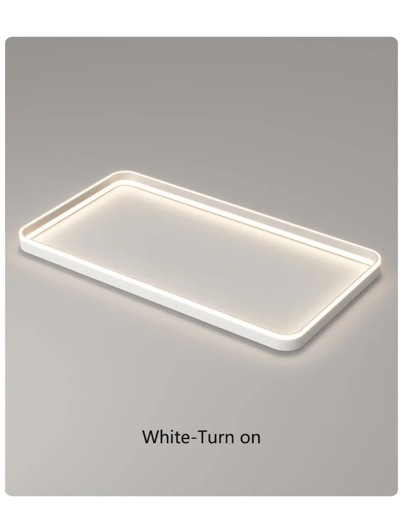 Nordic lamp modern minimalist square ceiling lamp master bedroom bedroom bedroom LED lamp eye protection full spectrum 2023 new
