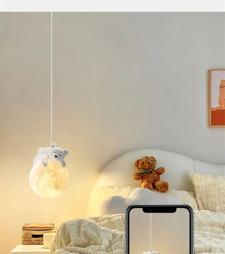 Bedhead chandelier LED boys and girls room bedroom corridor balcony chandelier restaurant master bedroom small chandelier