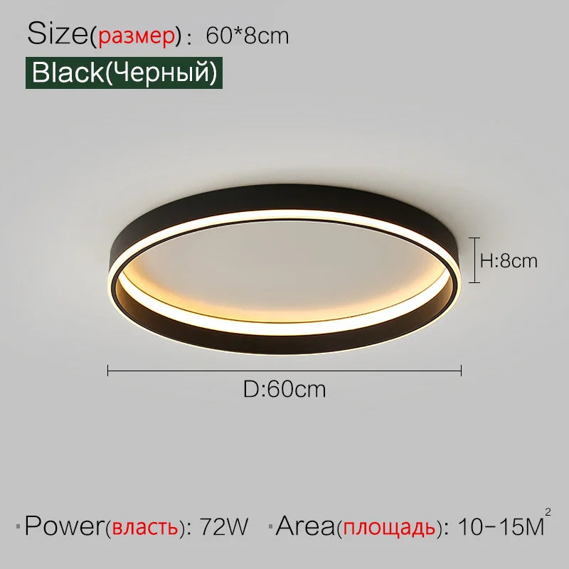 Nordic lamp modern minimalist square ceiling lamp master bedroom bedroom bedroom LED lamp eye protection full spectrum 2023 new