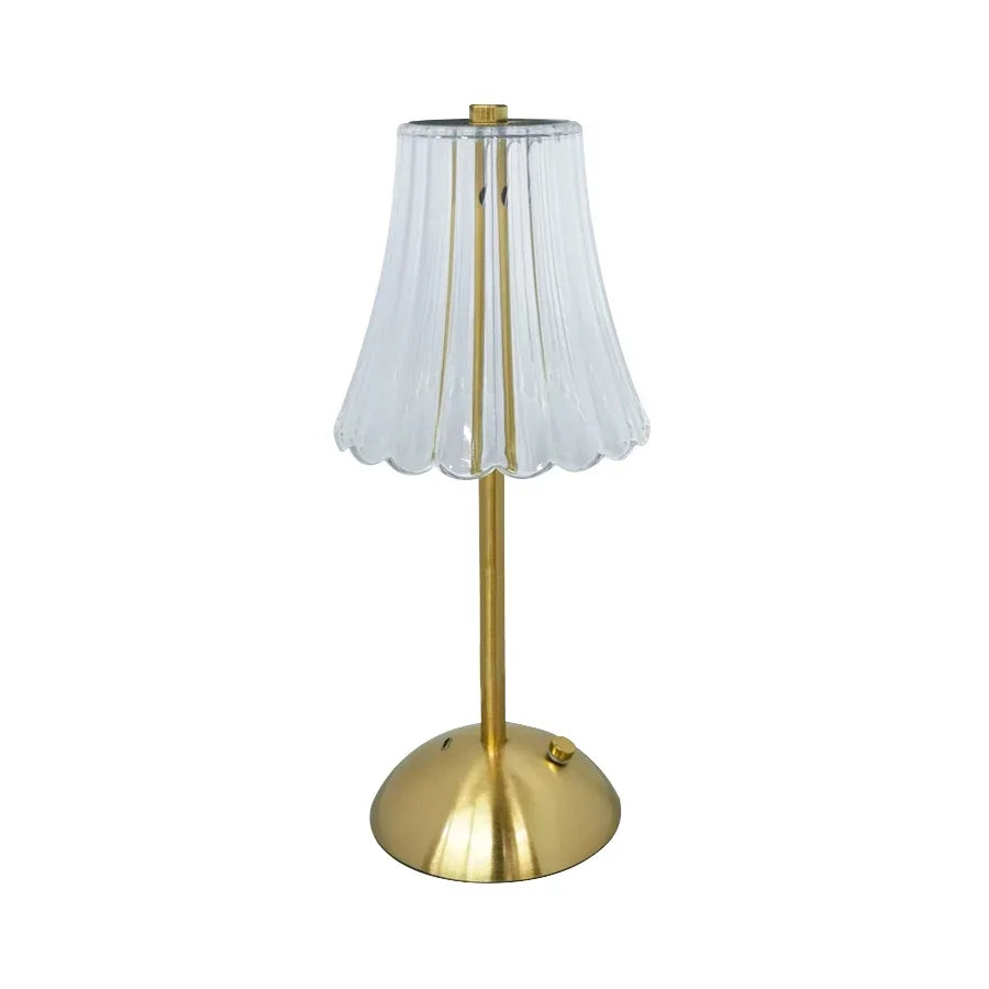 LED Table Lamp Touch Sensor Desktop Night Light USB Rechargeable For Bedroom Hotel Restaurant Bedroom Atmosphere Decor Lighting