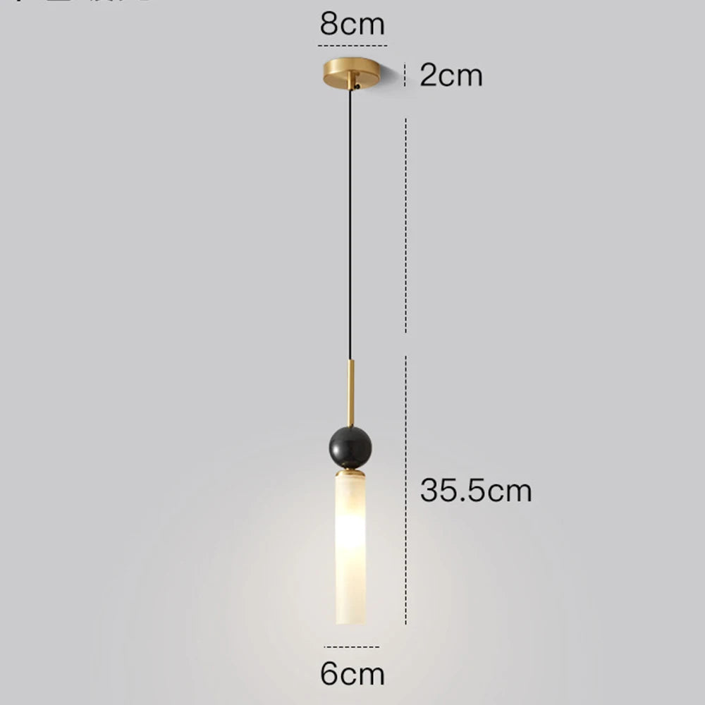 Italian minimalist all copper bedroom bedside chandelier, luxurious marble master bedroom, minimalist living room, background wa