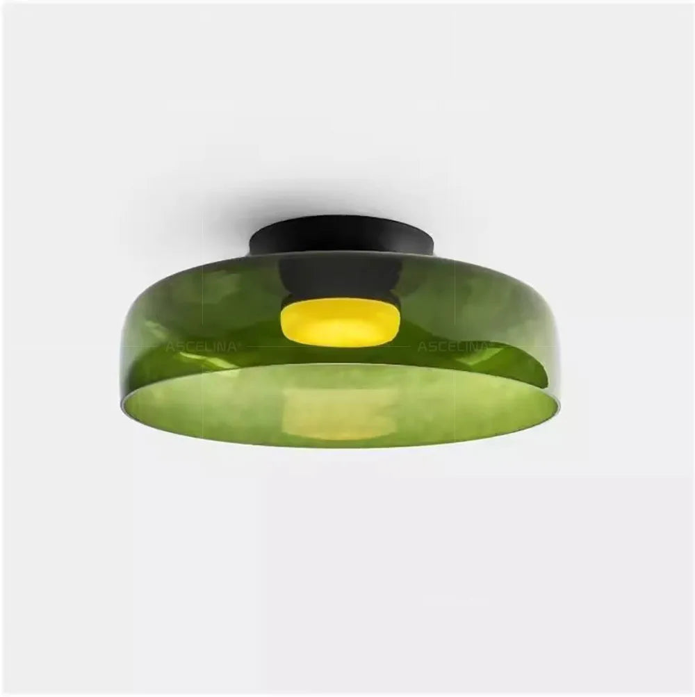 LEVELS Glass Ceiling Lamp Bedroom led Medieval Colourful lamps for Restaurant Creative Dining Room bedroom decorating Lamps
