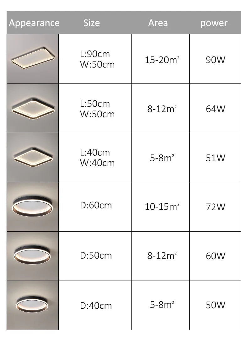 Nordic lamp modern minimalist square ceiling lamp master bedroom bedroom bedroom LED lamp eye protection full spectrum 2023 new