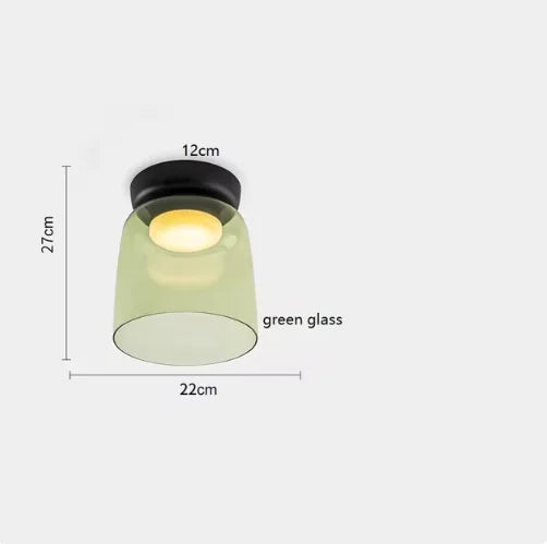 LEVELS Glass Ceiling Lamp Bedroom led Medieval Colourful lamps for Restaurant Creative Dining Room bedroom decorating Lamps