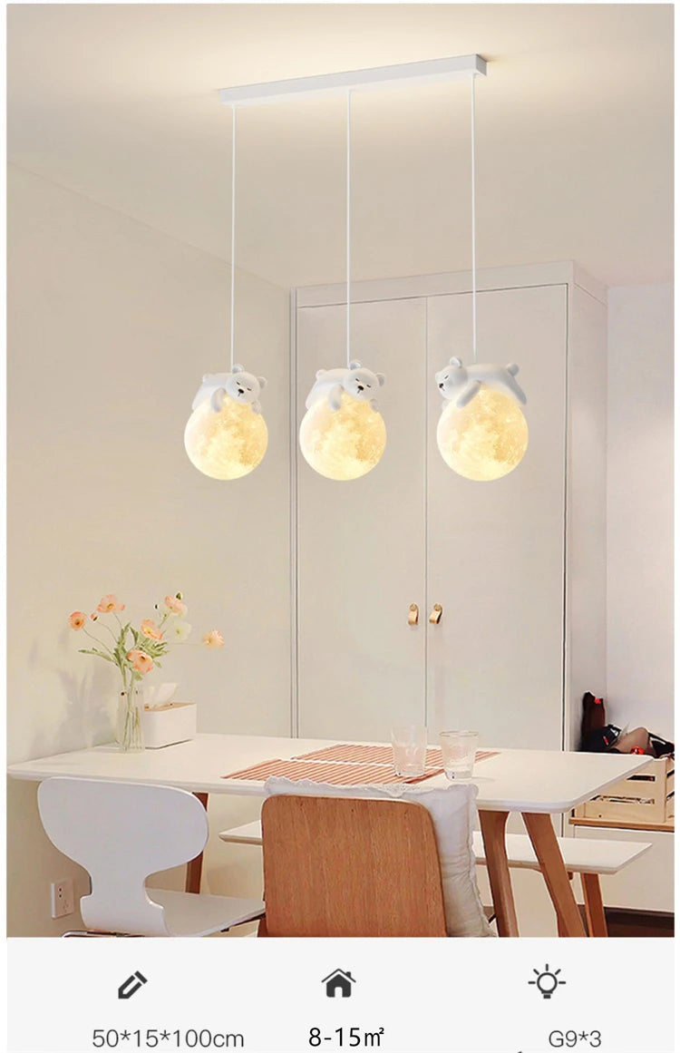 Bedhead chandelier LED boys and girls room bedroom corridor balcony chandelier restaurant master bedroom small chandelier