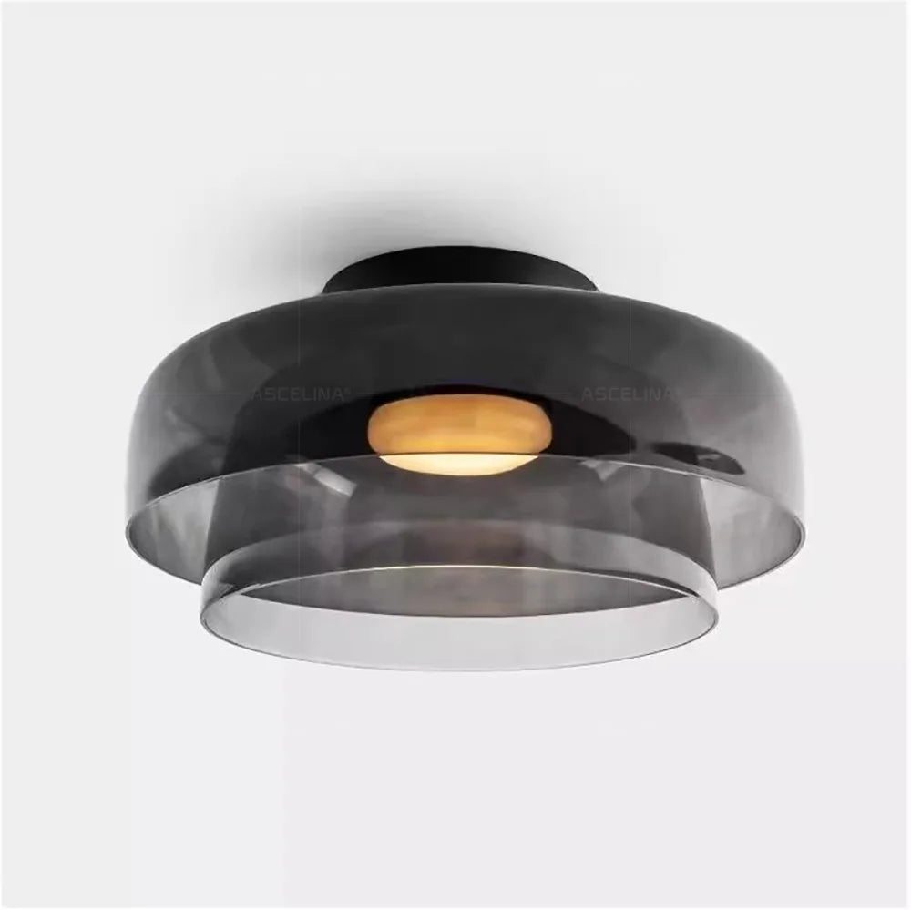 LEVELS Glass Ceiling Lamp Bedroom led Medieval Colourful lamps for Restaurant Creative Dining Room bedroom decorating Lamps