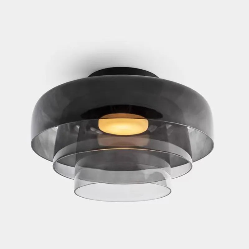 LEVELS Glass Ceiling Lamp Bedroom led Medieval Colourful lamps for Restaurant Creative Dining Room bedroom decorating Lamps