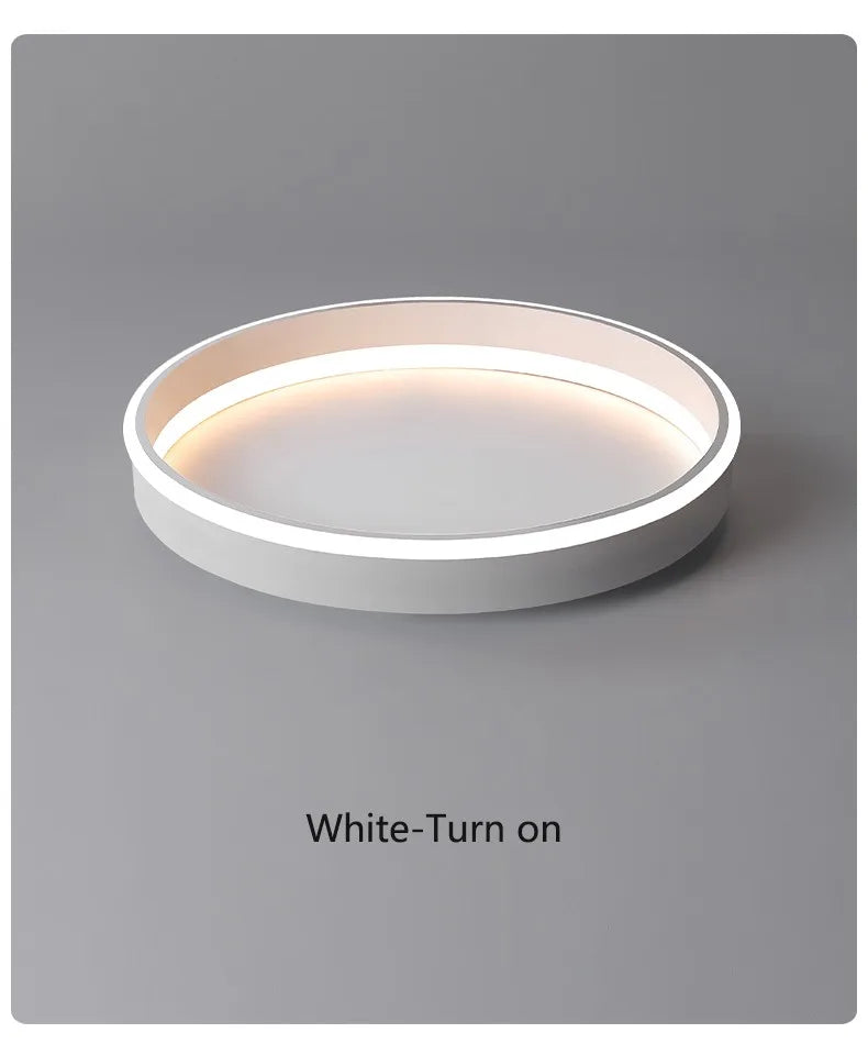 Nordic lamp modern minimalist square ceiling lamp master bedroom bedroom bedroom LED lamp eye protection full spectrum 2023 new